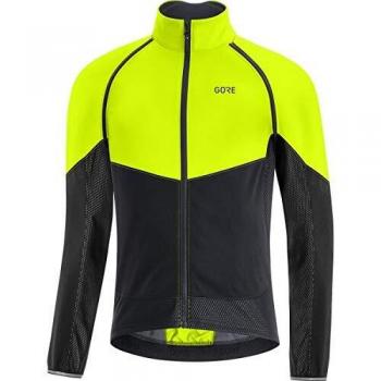 GOREWEAR Phantom GORE-TEX INFINIUM™ Removable Sleeve Jacket Neon Yellow/Black - M