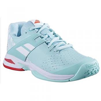 Babolat Propulse All Court Kids Tennis Shoes - Mint, White