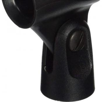 Shure A57F Black Microphone Clip for PG81, SM81, SM63, VP64 - Adjustable Holder