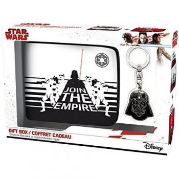 Set regalo Star Wars, únete al Imperio. Billetera y llavero