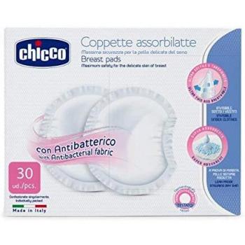 Chicco Natural Feeling Antibacterial Breast Protection Pads 30pcs