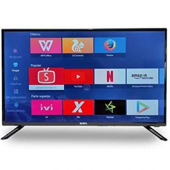 BSL Television 32 Pulgadas | Smart TV | Sistema Operativo Android 9.0 | Sintonizador DVBT2 | Conectividad WiFi y RJ45 | HD Ready | 8GB de Memoria | USB Multimedia