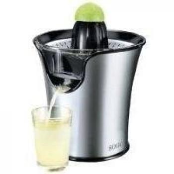 Sogo SS-5210 - Exprimidor de alta gama, con cuerpo y filtro de acero inoxidable, color gris y negro