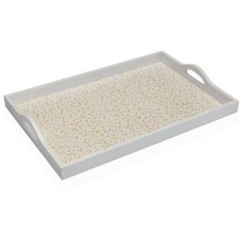Bandeja Versa Serpentine Madera MDF 30 x 5 x 45 cm