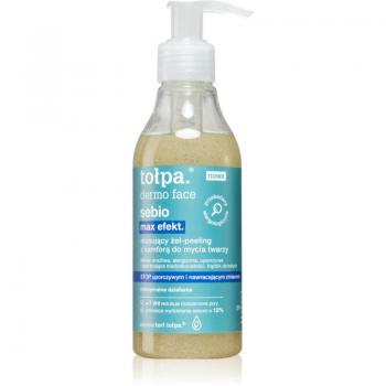 Tołpa Dermo Face Sebio Max Effect Exfoliating Cleansing Gel with Camphor 195ml