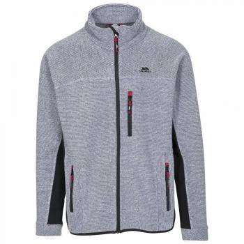 Trespass Men's Jynx Platinum Stripe Fleece Jacket