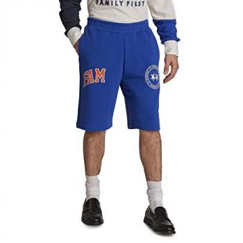 Bermudas de algodón azul holgadas para hombre La Martina 11M087-FP533