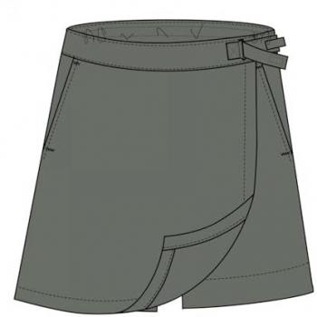 Shorts Trail Running Mujer CMP Elásticos y Rápido Secado Verde 44