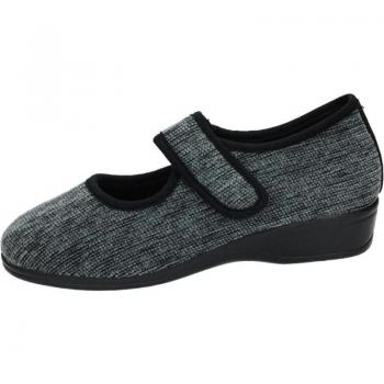 Zapatillas Doctor Cutillas para señora en color antracita, modelo D`Cutillas 777A