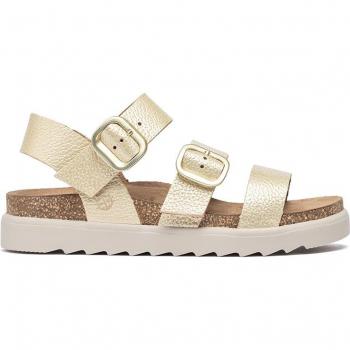Sandalia de plataforma Tunez 127 dorado