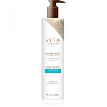 Vita Liberata Fabulous Gradual Tanning Lotion - Colourless Self-Tanning Lotion for the Body 400 ml