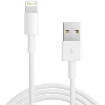 Cable USB a Lightning 1m Blanco Axil