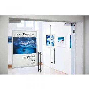 OfficeCentre 499501 - Marco para póster A2, plateado