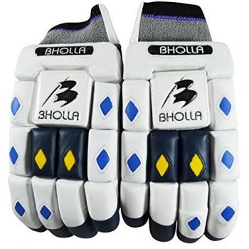 Diestros tamaño de la guantes de bateador de críquet genish, hombre, cómodo, prueba nivel protección