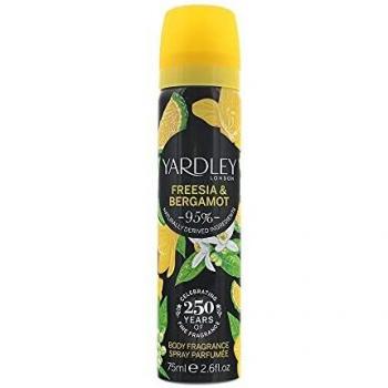 Spray Corporal de Fragancia Freesia y Bergamota 75ml