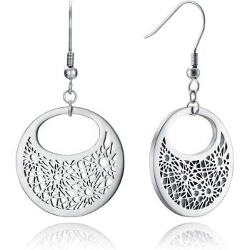 Pendientes Viceroy Chic de acero con motivo flor calada