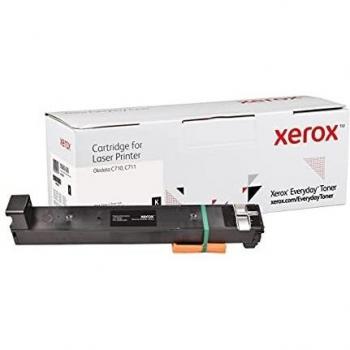 Everyday OKI 44318608 Compatible Black Toner Cartridge from Xerox, for Use in: Okidata C710, 711