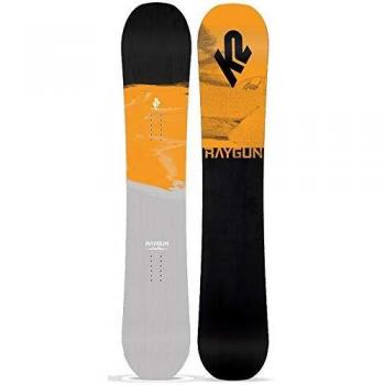 K2 Raygun Pop - Tabla de Snowboard para Hombre, Color Gris, B1902039, Gris, 153 cm