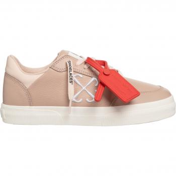 Beige Women's Low Top Vulcanized Sneakers Size 9 US