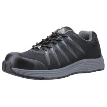 Amblers Safety AS717C Black Metal-Free Safety Trainers Size 13 UK