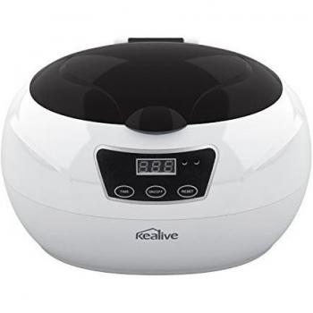 Kealive 600ml Limpiador Ultrasónico Profesional Para Limpar Piezas Metálicos Joyas/Gafas/Monedas/Relojes y muchos más