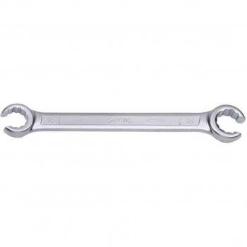Llave inglesa y llave de tubería de frenos SONIC 4111618, fabricadas en acero al carbono, con acabado niquelado para mayor resistencia a la corrosión, diseño ergonómico para un mejor agarre, tamaño ajust