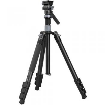 SmallRig 4221 Carbon Fiber Travel Video Tripod Kit with Fluid Head