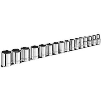 Britool E032902B Drive Socket Set, 1/2, 16 Pcs