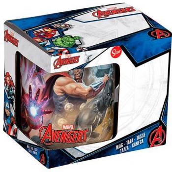 Taza Grande 325ml Avengers Infinity Cerámica con Caja de Regalo - Safta Kiglam
