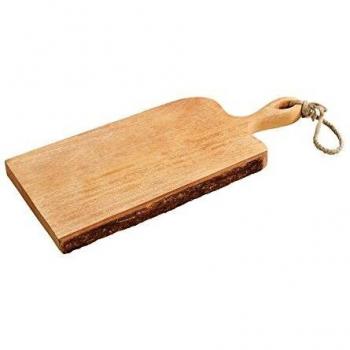 Tabla de Servir con Asa de Madera de Mango 46x19x2.5 cm - Zassenhaus