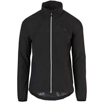 AGU Lluvia Chaqueta Let 's Go, Negro, XL, 430390