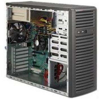 Supermicro SuperChassis 732i-R500B Carcasa de Ordenador Midi-Tower Negro 500 W - Caja de Ordenador