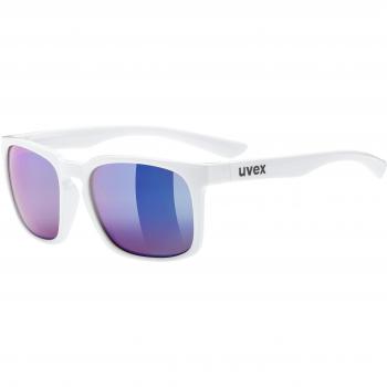 Uvex lgl 35 CV - Gafas de deporte, color blanco y azul mate, talla única