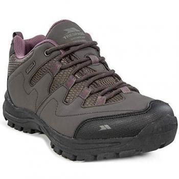 Zapatillas de Senderismo Impermeables Trespass Mitzi para Mujer - Color Gris/Brown - Talla 39 EU / 6 UK