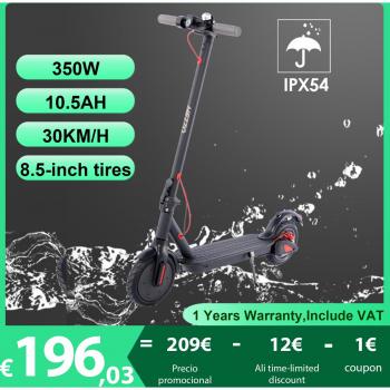 Patinete Eléctrico JUICEASE 35KM 350W para Adultos con Batería de 7.8AH