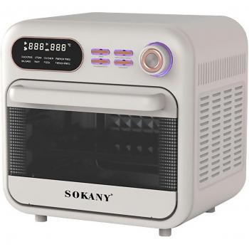 Horno Freidora de Aire 18L con Panel Mecánico, 1800W y 16 Modos de Cocción Preestablecidos