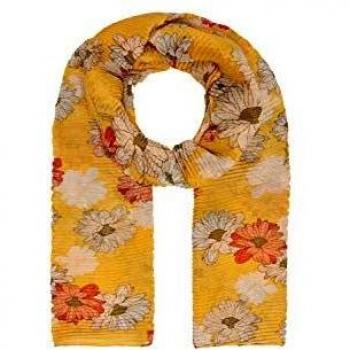 Only ONLSHINING Weaved Pleated Scarf amarillo Talla única
