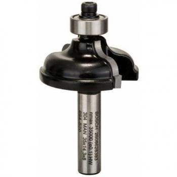 Bosch 2 608 628 393 - Fresas para perfilar A - 8 mm, R1 4,8 mm, B 11 mm, L 14,3 mm, G 57 mm