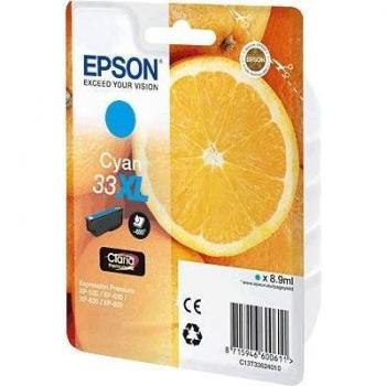 Epson 33XL (T3362) Original Ink Cartridge, High Capacity, Cyan