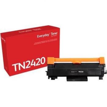 Xerox Everyday Toner Mono Compatible con Brother TN-2420, 006R04792, Rendimiento de 3000 Páginas, Color Negro