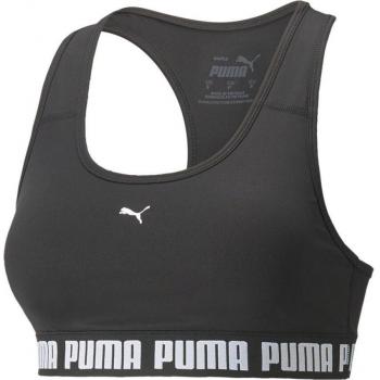 Sujetador deportivo Puma Mid Impact negro para mujer