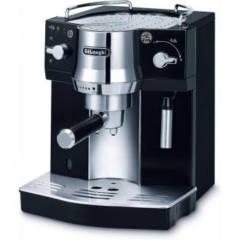 De'Longhi EC820.B Cafetera Espresso Manual Independiente, 15 Bares de Presión, 1 Litro, 1450 W, Acero Inoxidable/Negro