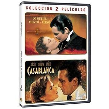 Pack Lo Que El Viento Se Llevo + Casablanca [DVD]