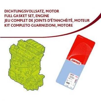 Juego de juntas de motor CORTECO 497381P, Full Gasket Set, engine