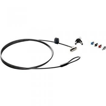 HP 6UW42AA cable antirrobo Negro Plata 183 m