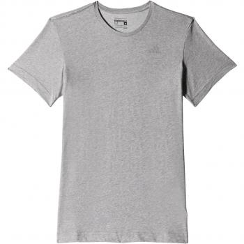 adidas Ess Tee - Camiseta para hombre, color gris, talla 2XLT