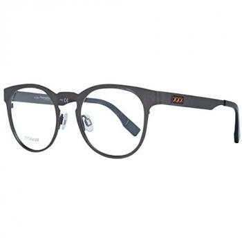 Montura de Gafas Ópticas para Hombre Ermenegildo Zegna ZC5003 02048 - Titanio Gris, Talla Única