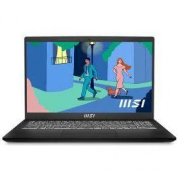 MSI Modern 15 B7M-211XPT Laptop con Procesador AMD Ryzen™ 7 7730U, Pantalla de 39,6 cm (15.6 pulgadas), Full HD, Memoria RAM de 16 GB DDR4-SDRAM, Disco SSD de 512 GB, Wi-Fi 6E (802.11ax) y Color Negro