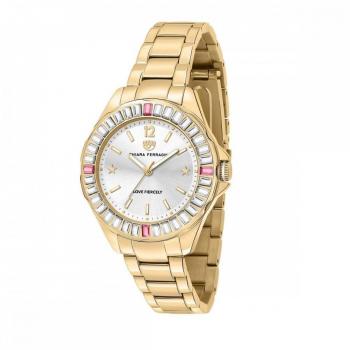 Chiara Ferragni Reloj Analógico para Mujer de Cuarzo con Correa de Acero Inoxidable R1953101502 (36 mm)