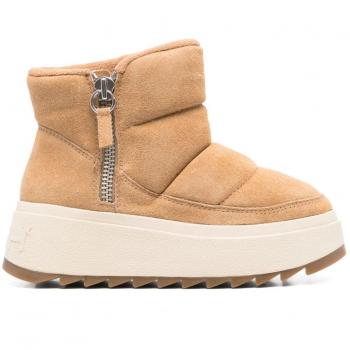 Camel Brown Women's Ankle Boots - ASH Malica Size 7 US